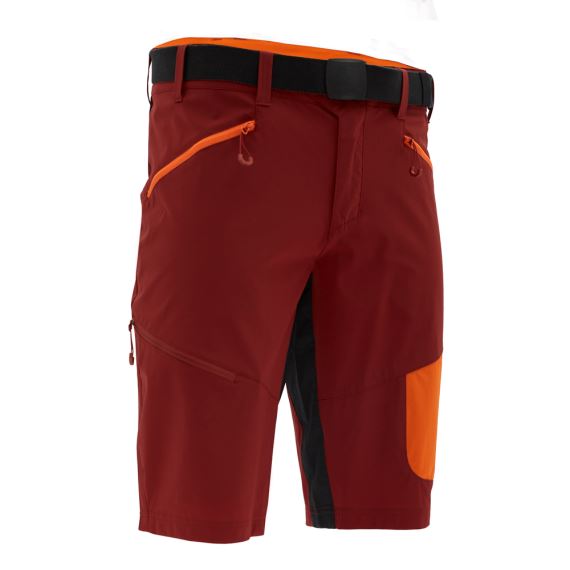Pánské MTB kraťasy Silvni Rango Pro merlot-orange
