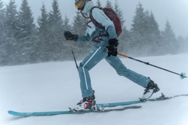 Dámské lyžařské kalhoty Husky Kippe L faded turquoise (5)