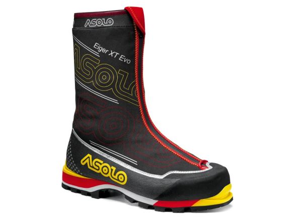 Kotníková obuv Asolo Eiger XT EVO GV black/red/a392