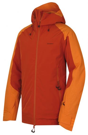 Pánská lyžařská bunda HUSKY Gambola M oranžovohnědá