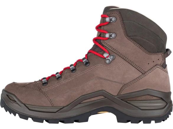 Pánské kotníkové boty Lowa RENEGADE 100 GTX MID espresso/red (2)