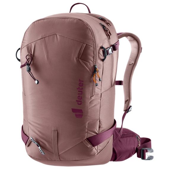 Dámský skialpový batoh Deuter Freerider 22 SL ashrose-cassis