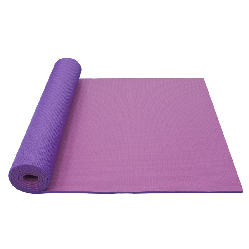 Podložka Yate Yoga mat dvouvrstvá růžová/fialová