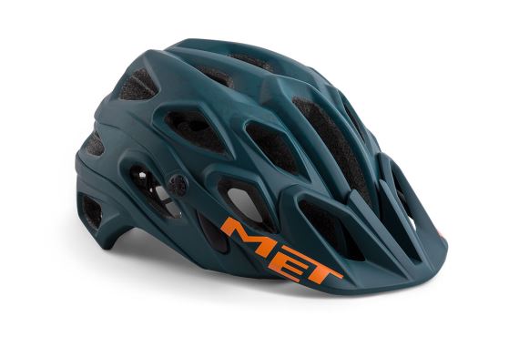 Cyklistická helma MET Lupo modrá/olejová matná