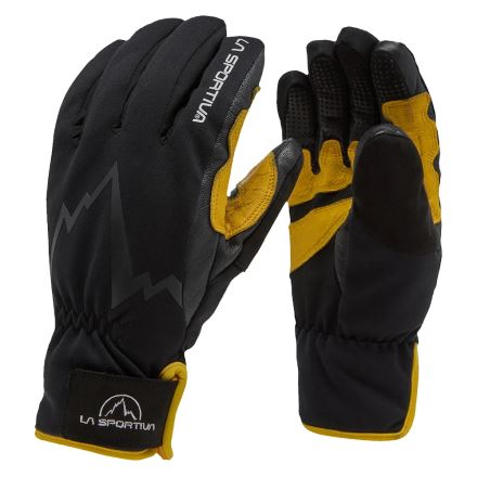 Pánské rukavice La Sportiva Ski Touring Gloves black/yellow