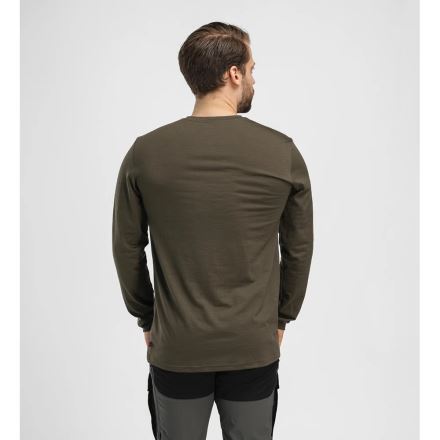 Pánské termotriko Aclima LightWool 180 Crewneck Men marengo (3)