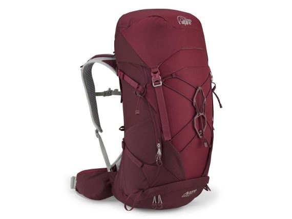 Dámský dvoukomorový batoh Lowe Alpine AirZone Trail Camino ND Deep Heather/Raspberry 35+5L