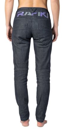 Dámské lezecké džíny Rafiki Asis Black denim (3)