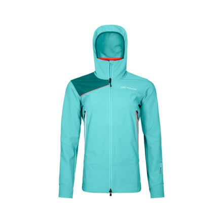 Dámská bunda Ortovox Pala Hooded Jacket W ice waterfall