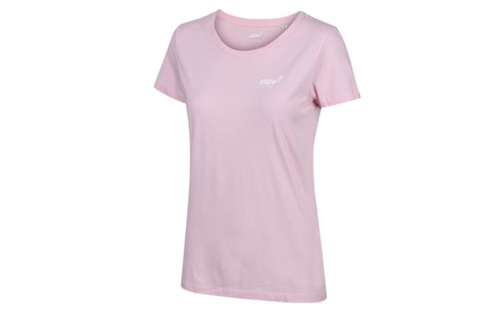 Dámské volnočasové triko INOV-8 Cotton Tee "Forged" W růžová XL