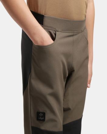 Dětské kalhoty Kilpi KARIDO-J khaki (2)