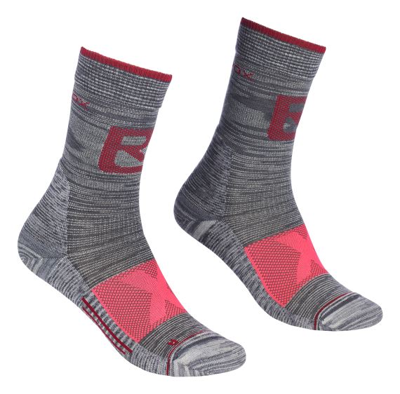 Dámské ponožky ORTOVOX Alpinist Pro Compression Mid Grey