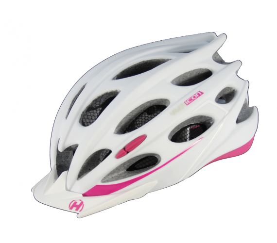 Cyklistická helma Haven Icon bílá/růžová