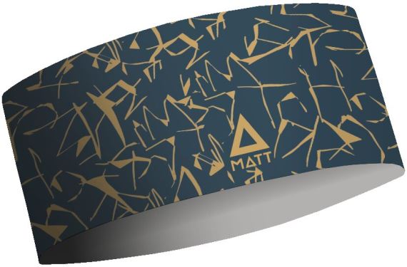 Unisex čelenka MATT One Layer Headband cracking