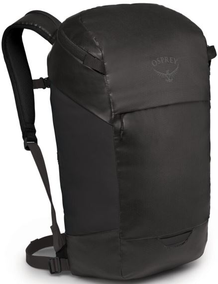 Městský voděodolný batoh Osprey Transporter Small Zip Top Pack 25L Black