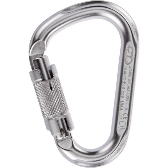 Karabina Climbing Technology Snappy WG silver