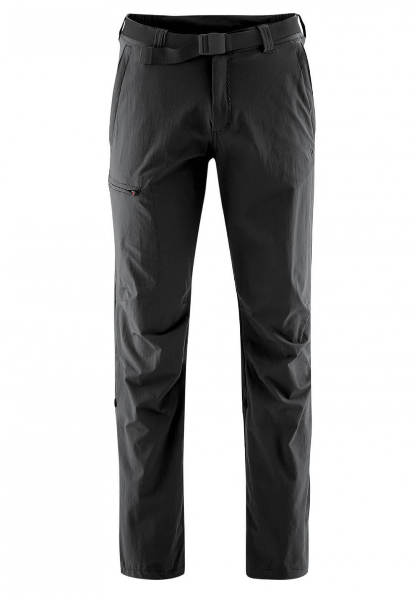 Pánské softshellové turistické kalhoty Maier Sports Nil black L/XL