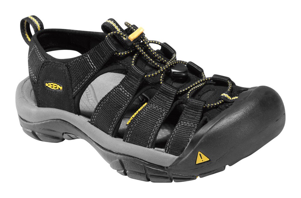 Pánské outdoorové sandály Keen Newport H2 black 12UK