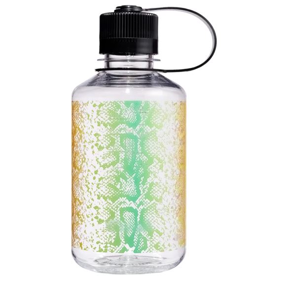 Lahev Nalgene Narrow-Mouth Sustain Clear Rainbow Snake