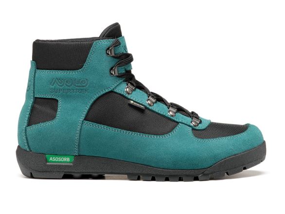 Pánské kotníkové boty Asolo Supertrek GTX MM petroleum/black (1)