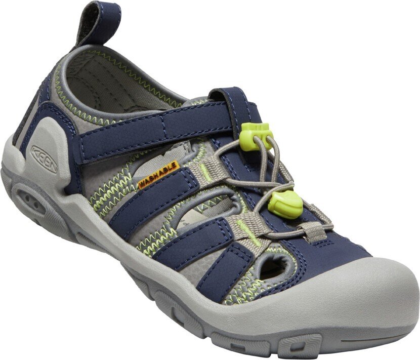 Dětské nízké boty Keen Knotch Creek Youth steel grey/blue depths 32/33EU