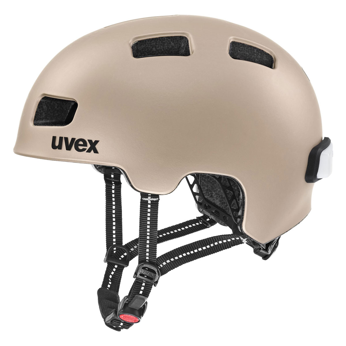 Cyklistická helma Uvex CITY 4, Soft Gold Mat 58-61cm