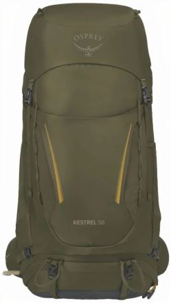 Turistický batoh Osprey Kestrel 58 moss green