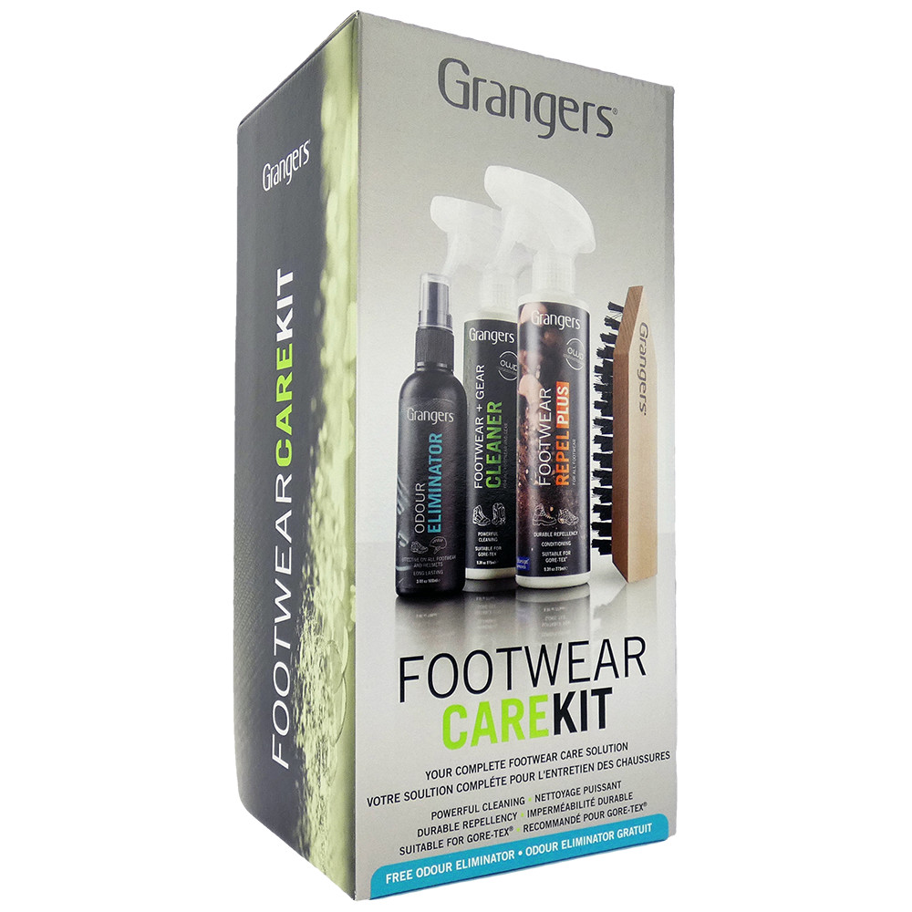 Sada čistících prostředků Granger's Footwear Care Kit