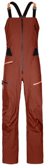 Pánské kalhoty Ortovox 3L Deep Shell Bib Pants clay orange