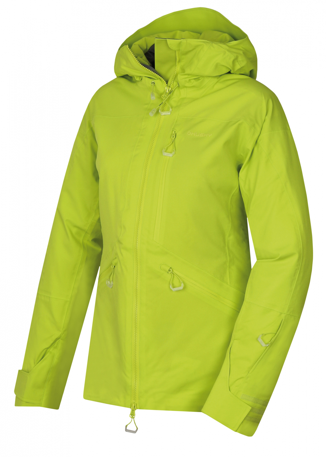 Dámská lyžařská bunda HUSKY Gomez L výrazná zelená L