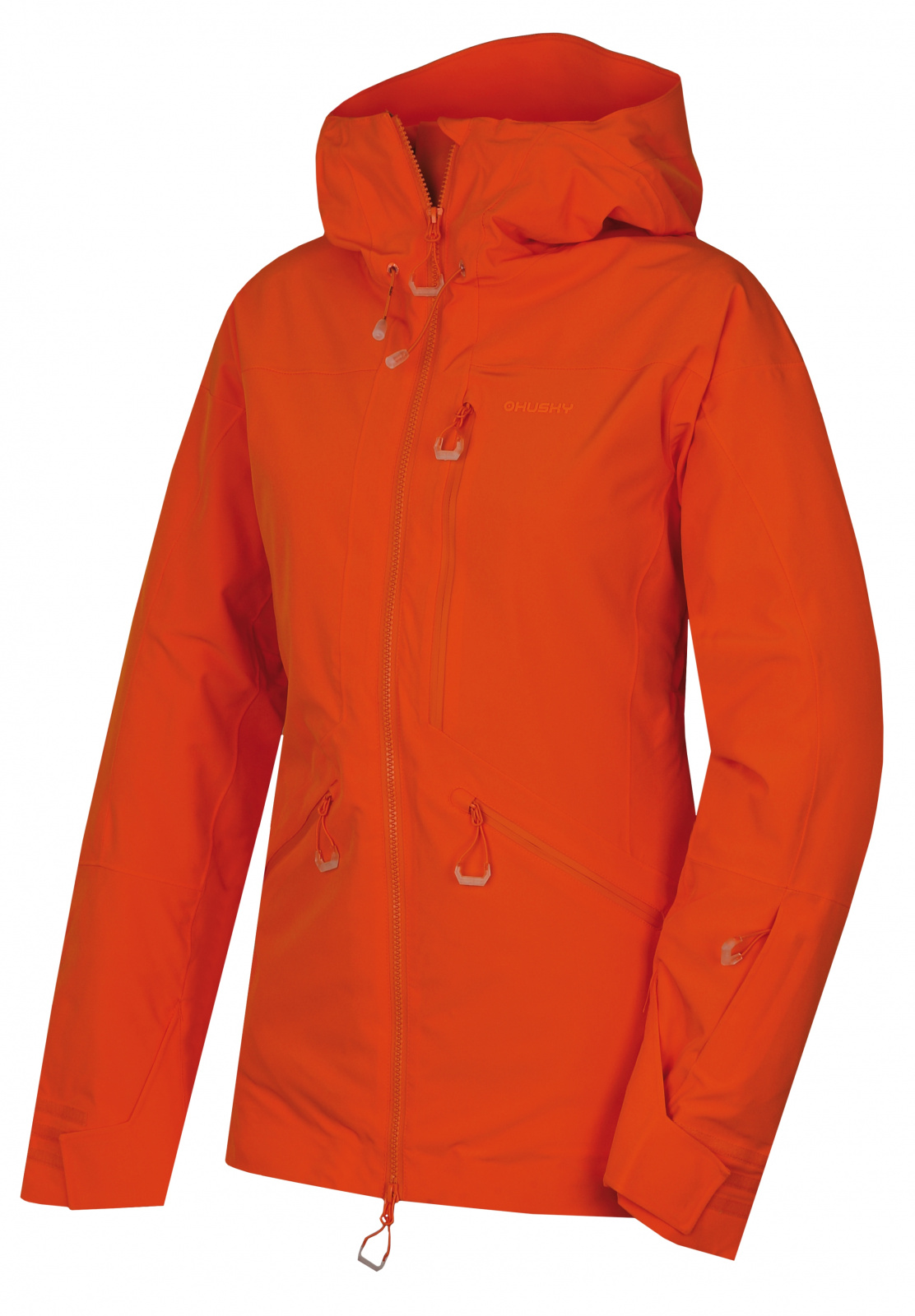 Dámská lyžařská bunda HUSKY Gomez L výrazná oranžová L