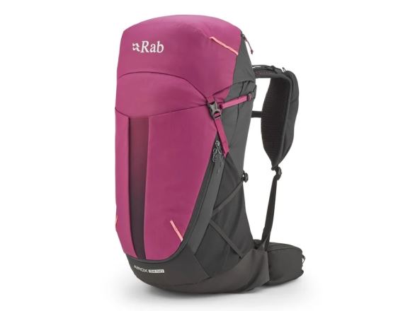 Dámský batoh RAB Airox 34 ND mulberry/black