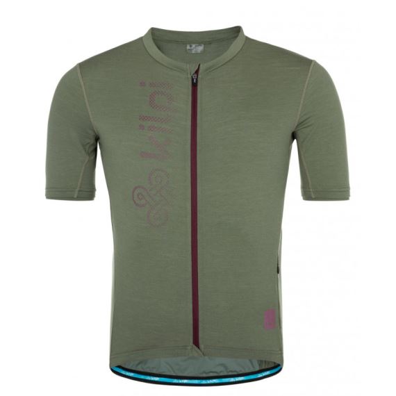 Pánský merino dres Petrana-M Kilpi-M Khaki