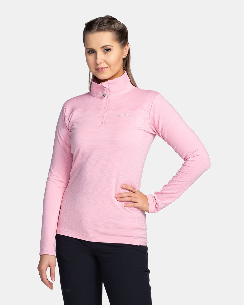 Dámská technická mikina Kilpi Montale-W Light pink XXXL