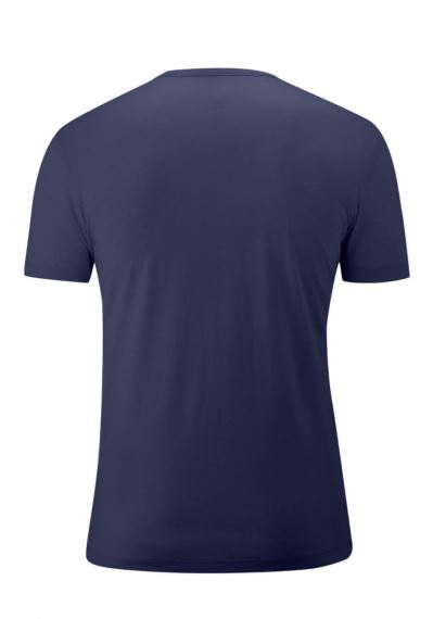 Pánské tričko s krátkým rukávem a potiskem Maier Sports Coffee Break night sky melange