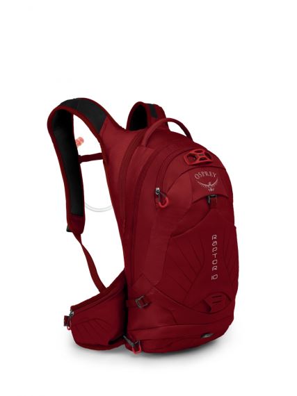 Pánský cyklistický batoh OSPREY Raptor II 10L wildfire red