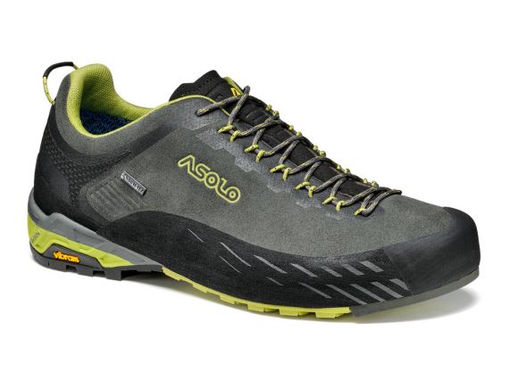 Pánské nástupovky Asolo Eldo Lth GV MM graphite/green oasis/B022