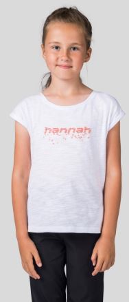 Dětské triko Hannah Kaia JR White - pink (1)