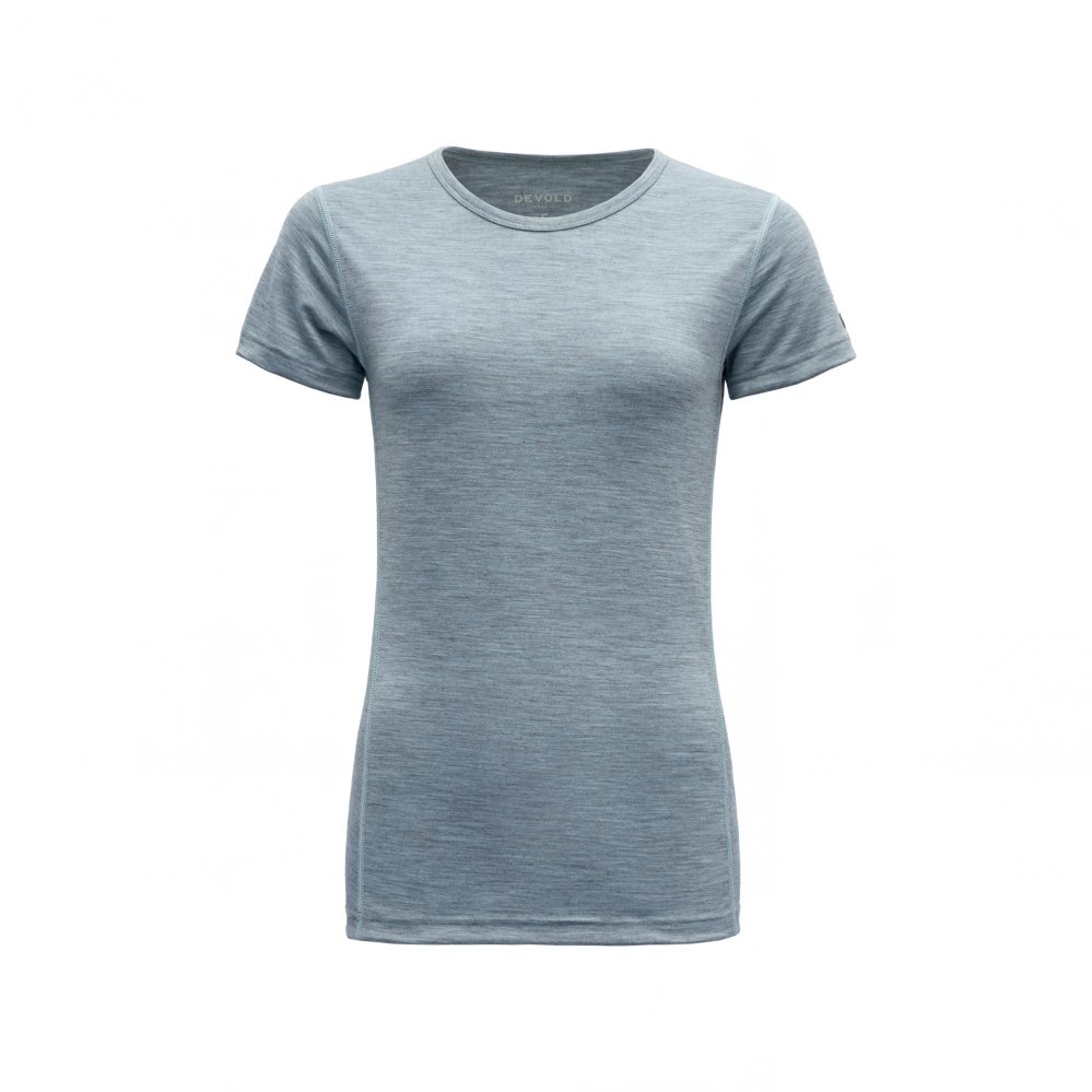 Dámské funkční triko Devold Breeze merino 150 T-shirt WMN Cameo melange M