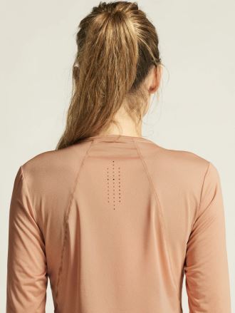 Dámské tričko Craft ADV Essence LS 2 růžová (6)