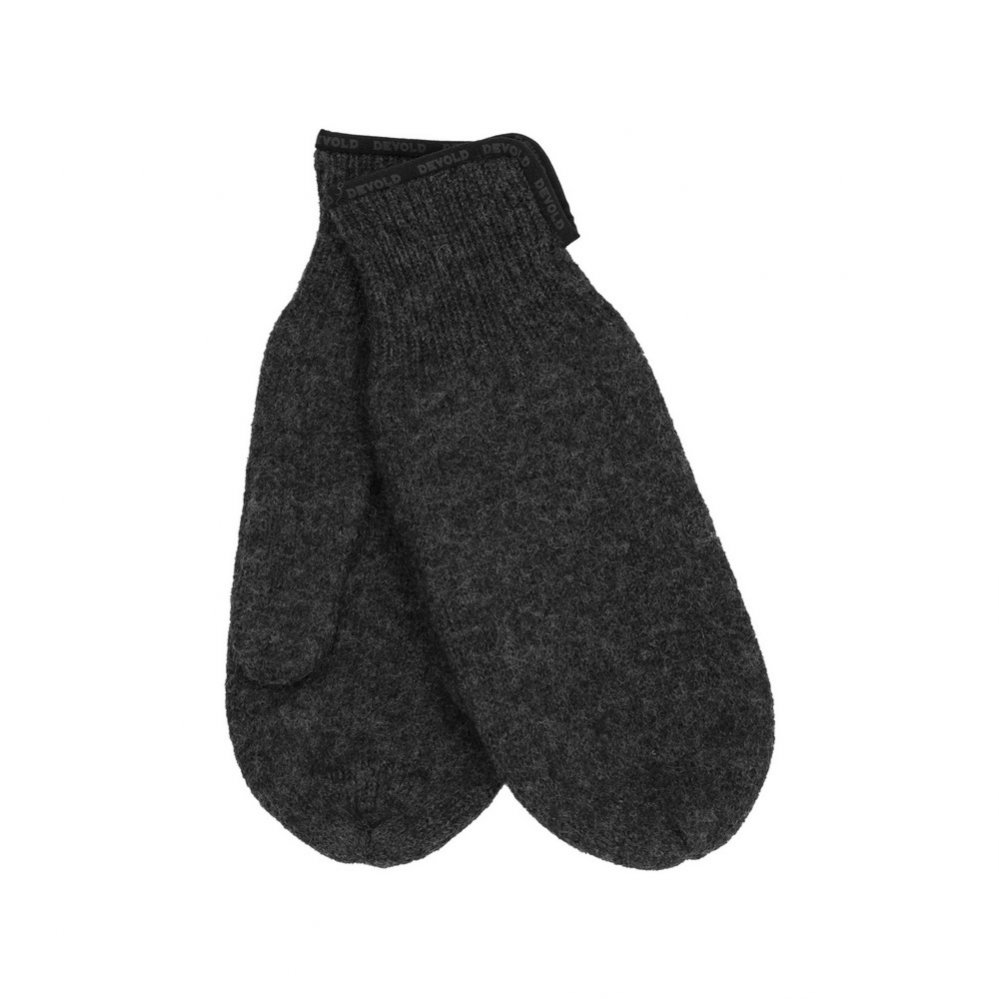 Unisex rukavice Devold Wool Mitten černá XL