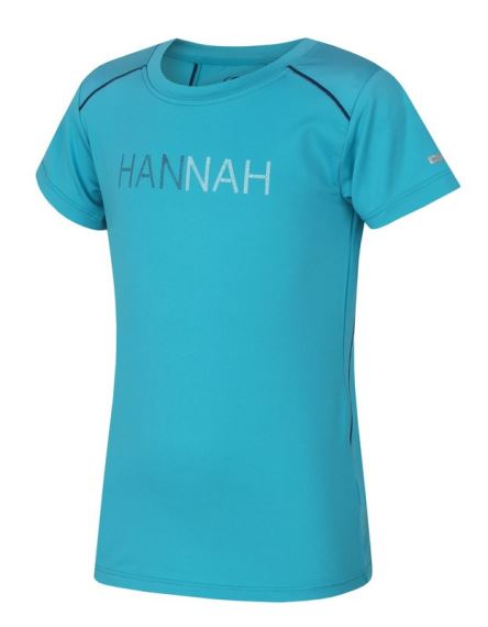 Dívčí sportovní tričko s krátkým rukávem Hannah Tulma JR bluebird