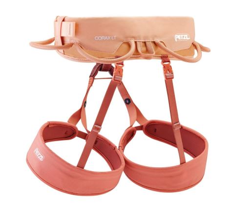 Dámský univerzální úvazek Petzl Corax LT Women Coral Sand (1)