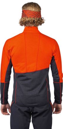 Pánská mikina Hannah Niro spicy orange/anthracite mel (3)
