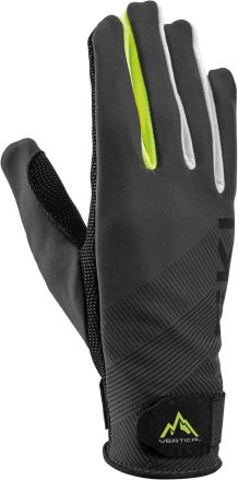 Unisex rukavice Leki Guide charcoal-neon yellow-white (1)