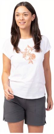 Dámské tričko Hannah ARISSA II Lady bright white (orange) (1)