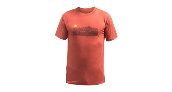 Funkční tričko Sensor Merino Active Sunrise terracotta