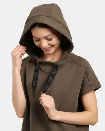 Dámská mikina Kilpi DIAN-W khaki (3)