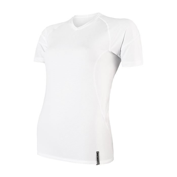Dámské funkční tričko s krátkým rukávem SENSOR Coolmax Tech bílá L