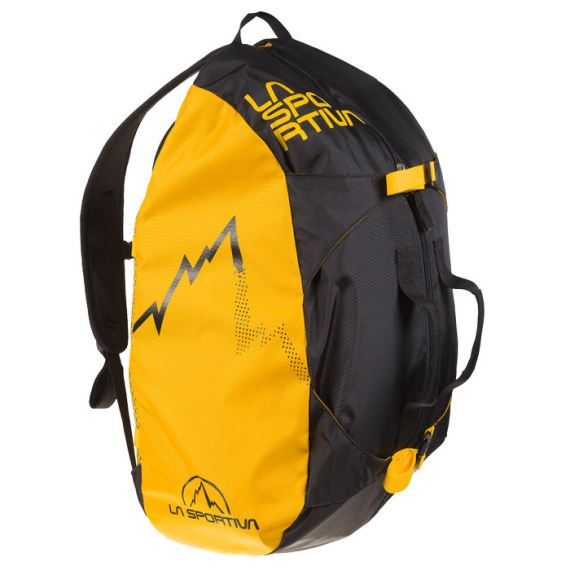 Batoh na lano La sportiva Medium Rope Bag  Black/Yellow